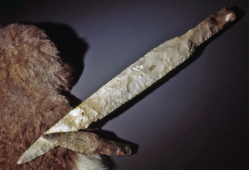 The Grude Dagger &mdash; A large flint dagger uncovered in Norway dating to around 2,400 BC.Currentl