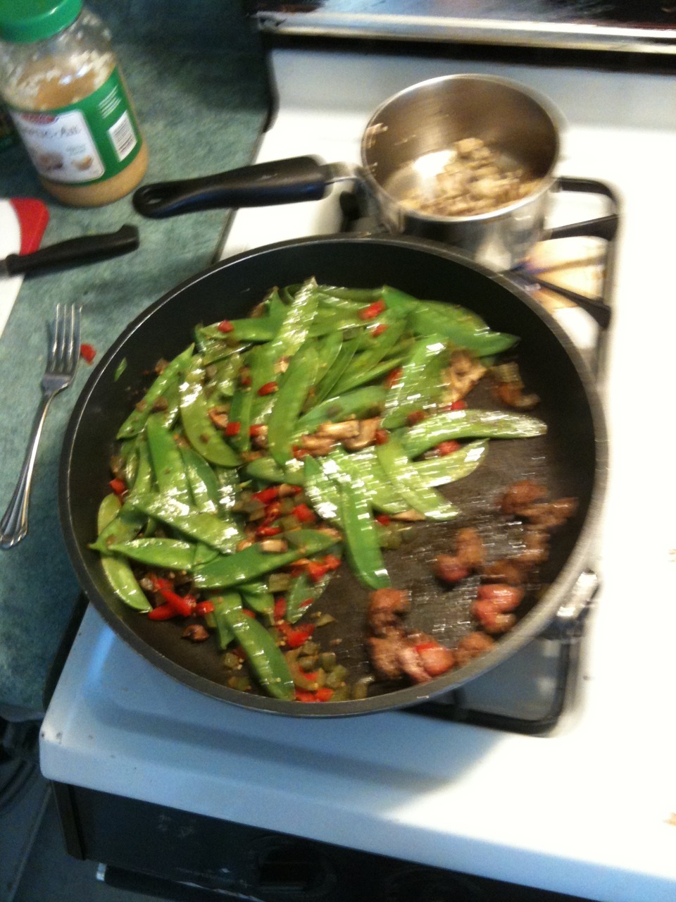 Peppery steak stir fry all me be jelly