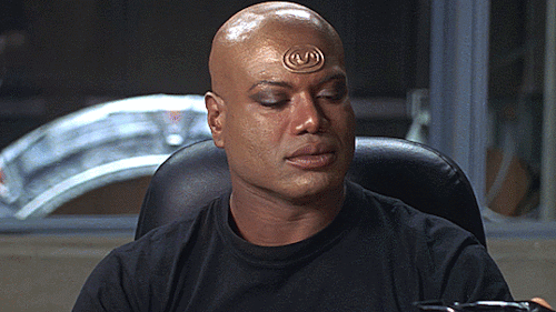 spockvarietyhour:- Is that cinnamon?- It’s chicory.- Mmmh, chicory.Stargate SG-1 “Urgo”