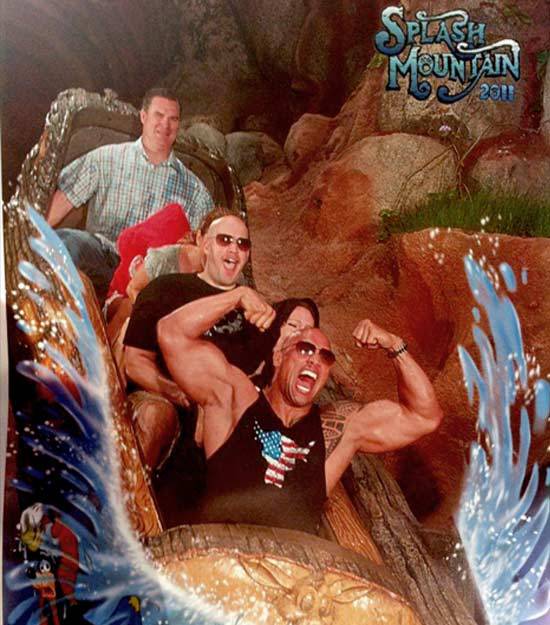 downlo:  The Rock enjoying Splash Mountain 