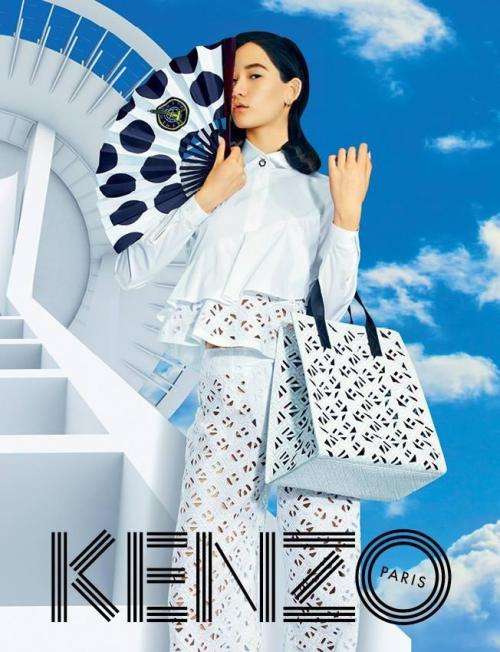 KENZO has done yet another creative great work for their new spring/summer 2015 campaign featuring. 