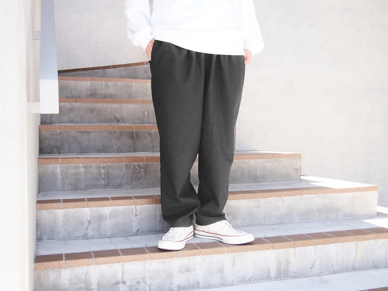 Yuan Relax Twill Tuck Pants – @y-u-a-n-n-e on Tumblr