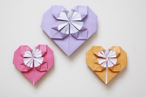 boyswithbanjos:  DIY Origami Heart by Free People 