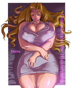 okatimati:  Commission for blastermath!She is Daina It so nice…　&lt;3Thank you!