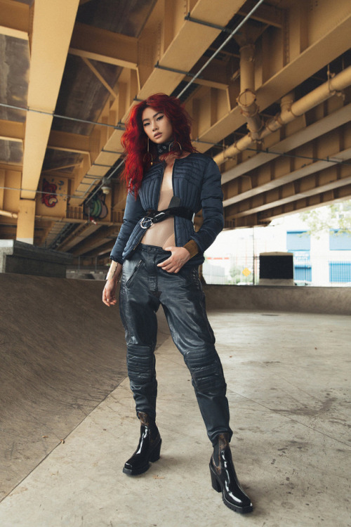 FASHIONARMIES — 'Golconda Skate Park' HoYeon Jung styled by Saani