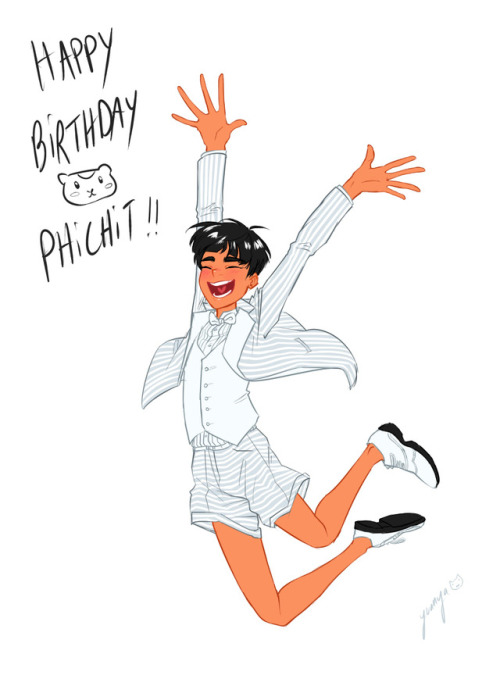 Pfew ! A bit late but still, happy birthday Phichit !! :D <3