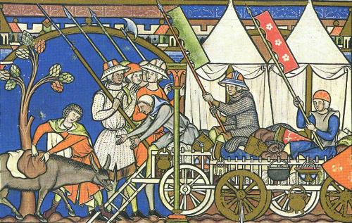 Your Medieval Miniature of the Week, courtesy of Manuscript Miniatures.  This piece comes from 