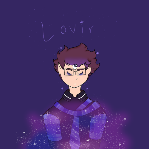 dailyanalogicaldoodle: Day 30 - Fusion Week: Day Six Lovir, a space child!! Requested by anonymous, 