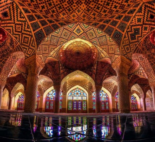 Nasir al-Mulk Mosque, Iran.