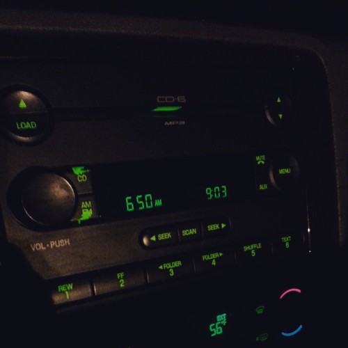 Always A Happy Moment When I Get In My Car And @wsmradio Is Coming In Clear. #realmusic #toocountry #love