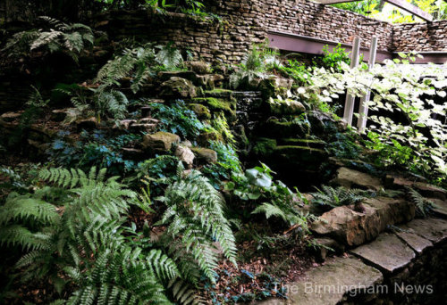 Underground House built outside of Birmingham, Alabama by Jim and Mickey Mortensen. It took 7 years 