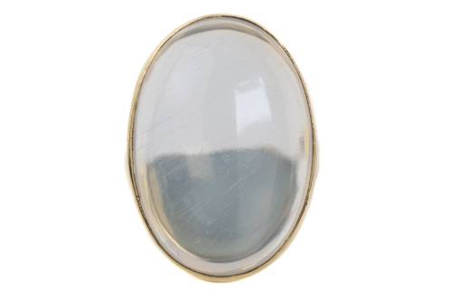 Vintage 14k Gold Moonstone Ring