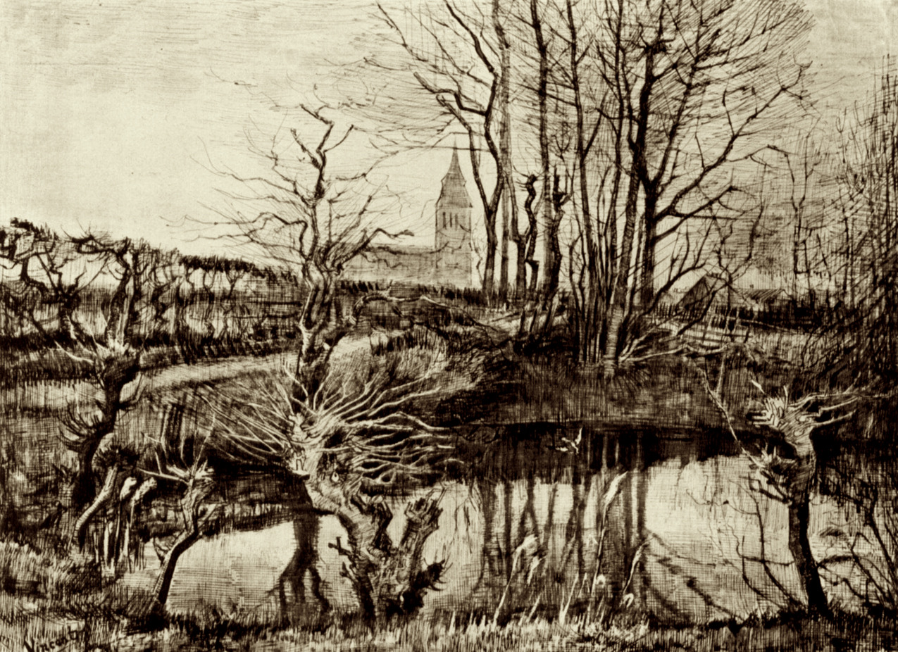 denisforkas:  Vincent van Gogh - The Kingfisher. 1884 