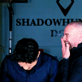 amorverus:Harry and Alan being adorable.