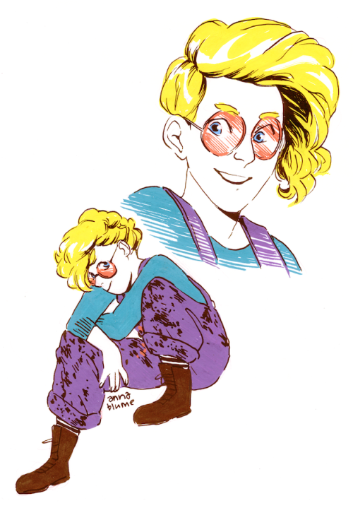 mondfuchs:I’ve actually drawn a bunch of other Holtzmanns already…I love her fashion sense!