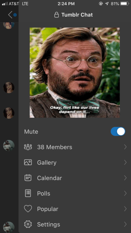 rickyblandd:  RIP TUMBLRTumblr ends on 12/17/18, that being said, if you still need somewhere to express your nsfw side, you have until then to join the group chat. *Ladies are free to join *Men MUST bring a woman to join*Reblog to join. Men, if you don’t