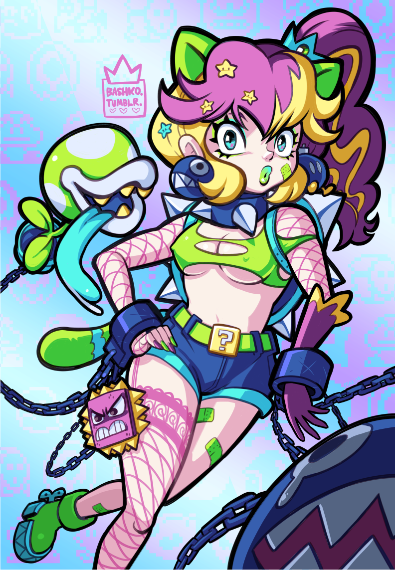 grimphantom:  bashko:  Drew up a Princess Peach for A-KON! &lt;3 &lt;3 &lt;3