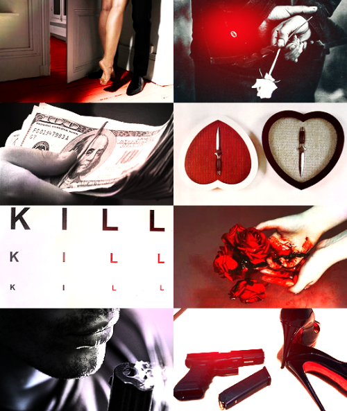 sagecrackships:aesthetics → male & female assassin team (killer couples)