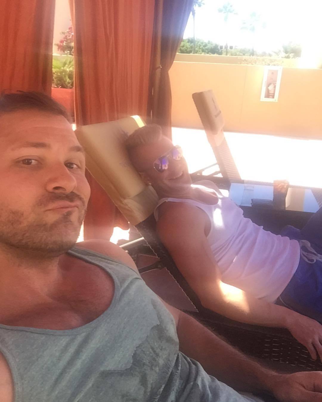 austinwolfff:  Relaxing day after a hard nights dancin!! Pride in AZ (at Tempe Mission