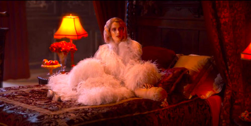 Lounging in style in Paradise Hills 2019 directed by Alice Waddington feat. Emma Roberts 