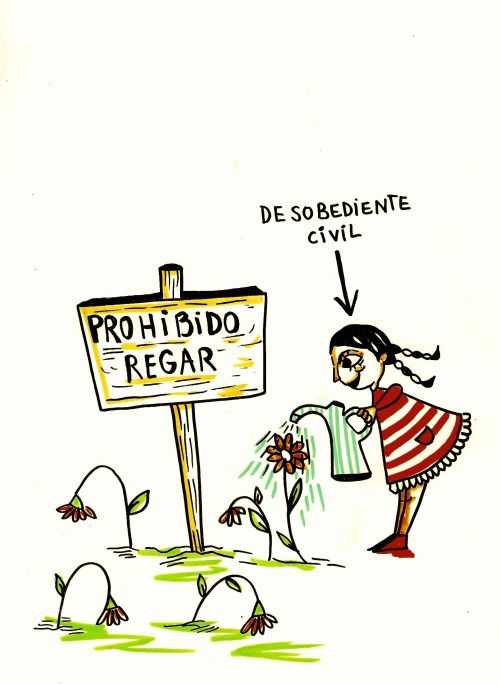 unanimaldemasiadoamarillo:  Desobediente civil 