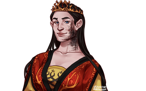 knifeears: queen shireen commissioned by the lovely @post-ironicweaboo​ !!make sure to click for det
