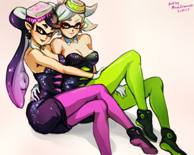 #244 Squid SistersSupport me on Patreon porn pictures