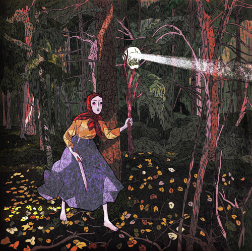 fairytalemood:  “Baba Yaga” & “Vasilisa” by Tin Can Forest (Marek Colek and Pat Shewchuk) 