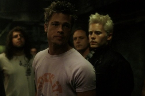 kobecryant:Brad Pitt in Fight Club (1999)