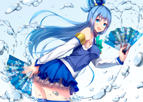 アクアさま（このすば）のエロ画像。滅茶苦茶にしたいこの笑顔　vol.2 | にじんちゅ -二次元エロ画像-