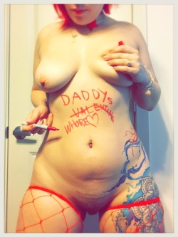 daddyspinkhairedprincess:  Forget Valentine’s Day our love is bigger than that. I belong to @hitman3030 every day of the year.  But I do like presents… so if you’ve ever cum to my blog you should spoil me on Valentine’s Day. Like these lovely