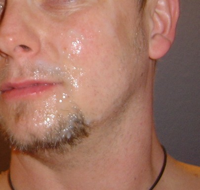 My face with frosting 