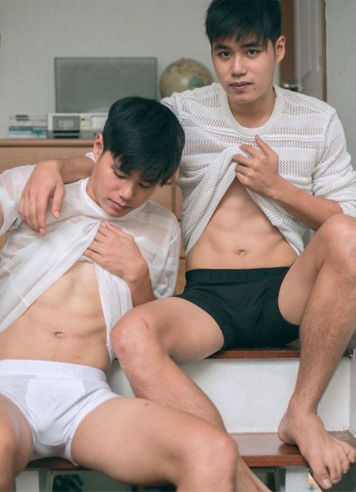 wes2men: Pong Chupat & Pun Chatpong are photographed for Saturday magazine