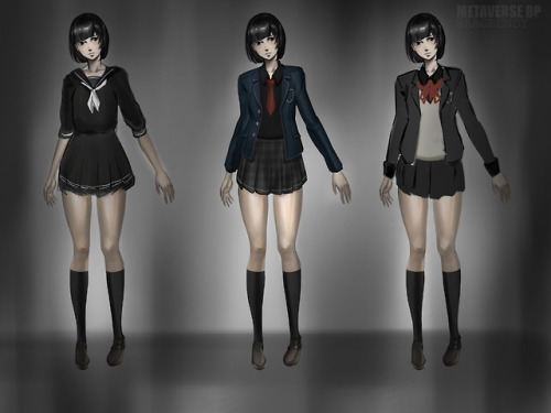  Uniform design thing for some project I’m doing, liked the sailor one but I hate the male uni