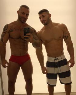 thetitanhorde:  Aron Abikzer and Lir Atias  