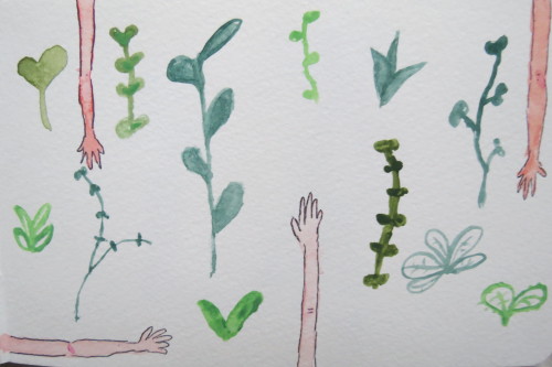 botanicalmovement:plants + arms