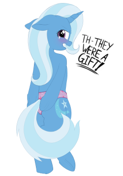 nsfwkevinsano:  zippysqrl:  Oh Trixie~ [Full size on Derpibooru] [Full size on InkBunny] [FurAffinity]  oh my, where can I get a pair of those?  X3 &lt;3