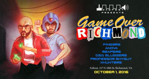 We’re playing our debut show on October 1st, 2016 at the amazing MAGFest Presents: GAME OVER RICHMON