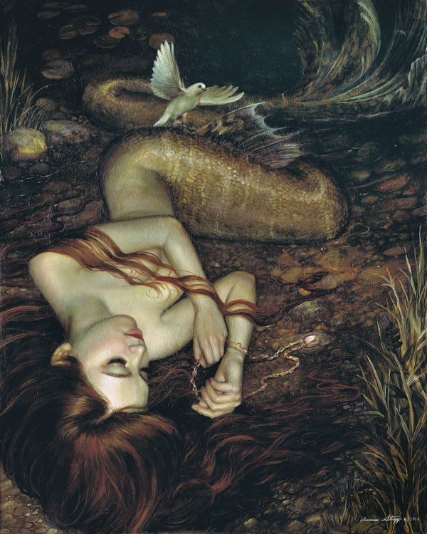 megarah-moon:  “Atargatis” by Annie Stegg Atargatis is a Goddess of Syrian origin