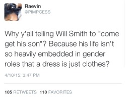 sheabutterbitch:  You obviously don’t have a problem with the length since y'all  loveeee  those long ass Pyrex and HBA shirts that your favorite rappers wear so you must have a problem with the fact that it’s called a dress? Do you see how dim that