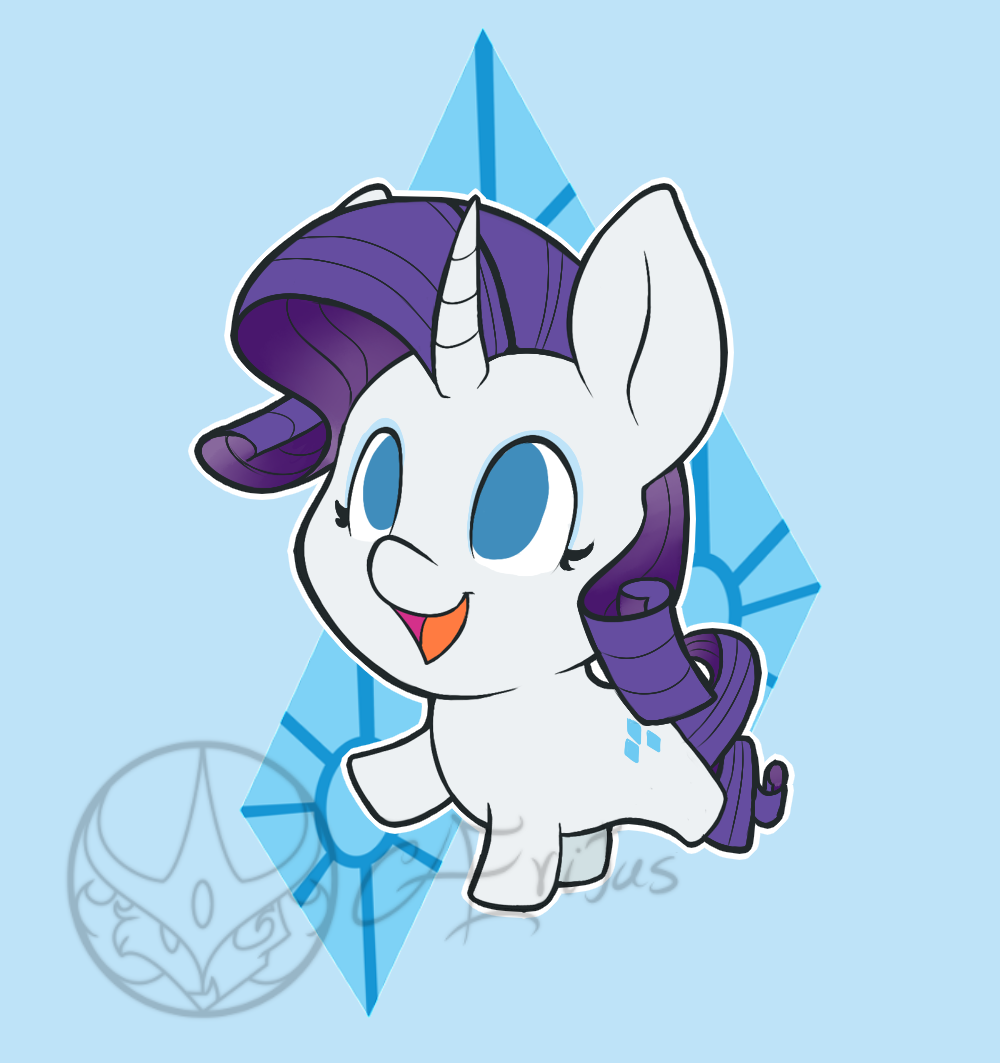 aeritus-art:  Mane 6 chibi :)by Aeritus 