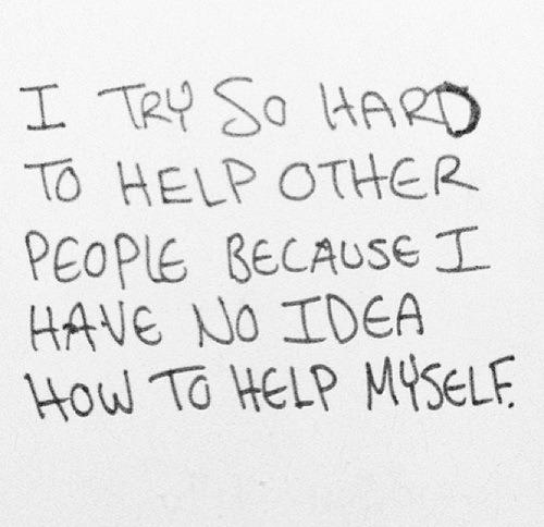 fat-thin-skinny:  iv0ry—b0nes:  loved-and—lost:  I don’t intend on saving myself. In my eyes I’m to broken I be fixed. But  you my lovelies are worth saving. and I will be the one to help you to recovery ~ Lauren