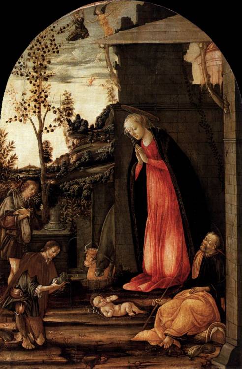 The Adoration of the Shepherds by Michele Ciampanti, 1490s