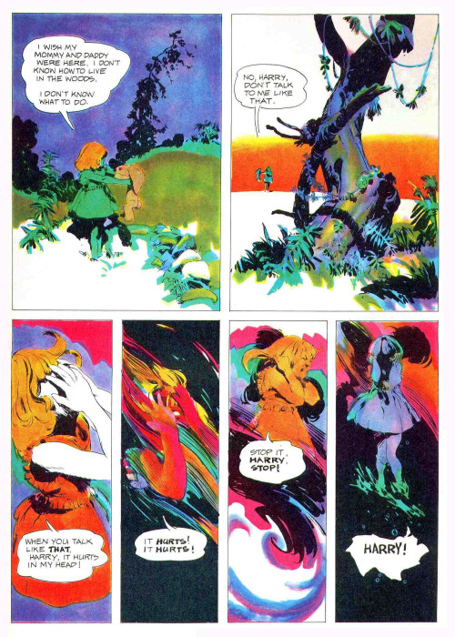 thebristolboard: Forgotten masterpiece: “Harry” by Jeff Jones, with colors by Richa