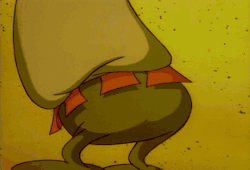 Ren and Stimpy  S1 EP9 - The Littlest Giant Gif