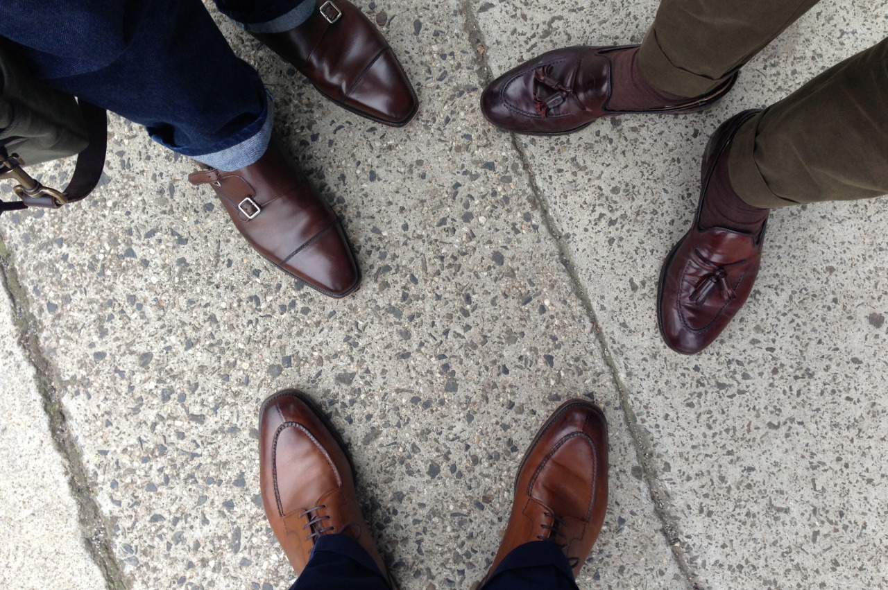 Crockett & Jones ganging up on Edward Green.