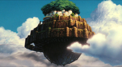 ungatonipon: La arquitectura de Hayao Miyazaki en sus películas.