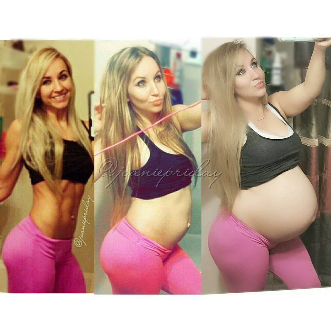 bellylove577:Part 3 of 3 of this blonde fitness babe!