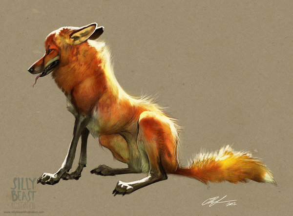 illustrationanddesign:  Silly Beasts by Therese Larsson 