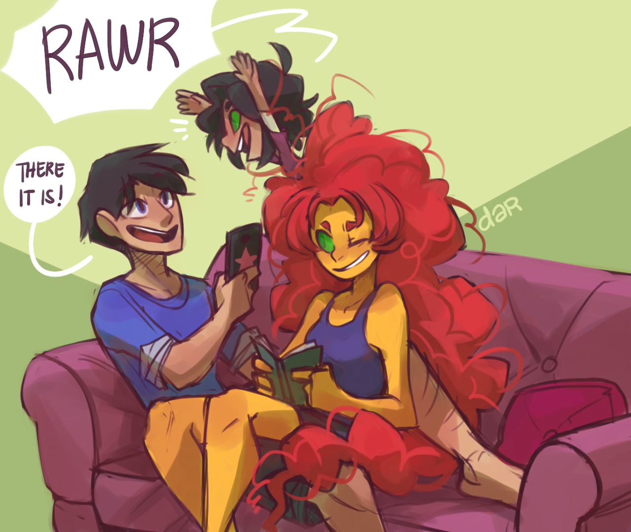 dar-draws:narnia got nothing on kory’s hair